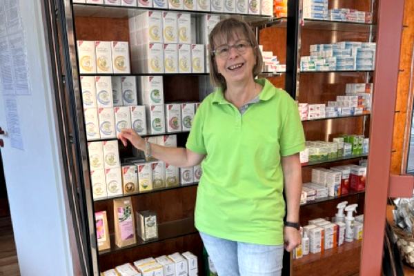 Pharmazie-Ingenieurin Sabine Schenk